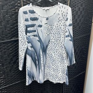 Calla Lily Print Top